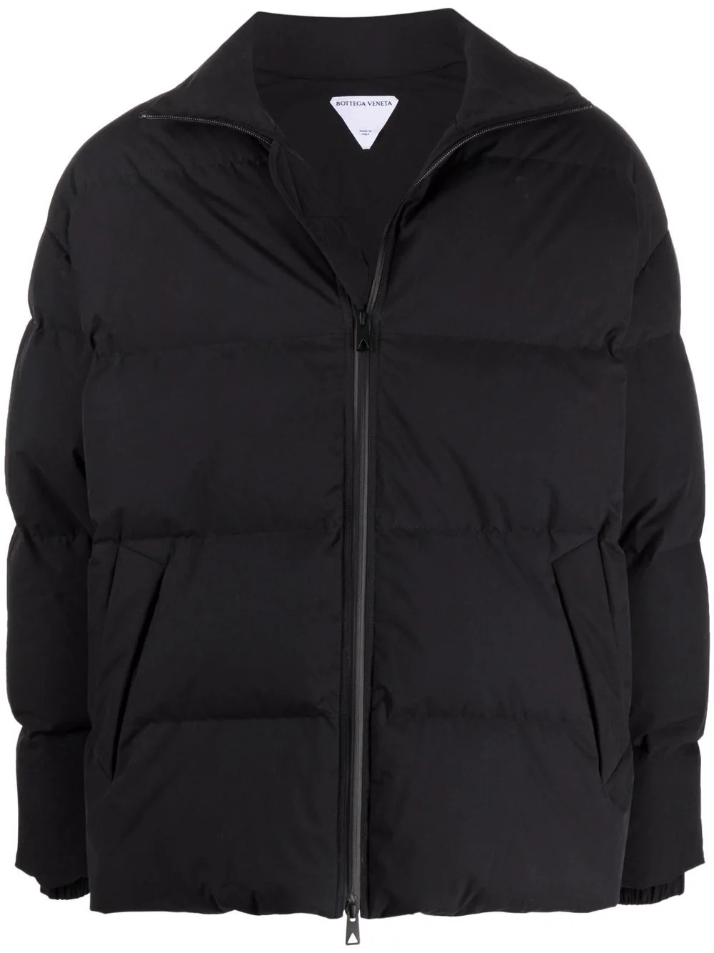 hooded down puffer jacket - 1