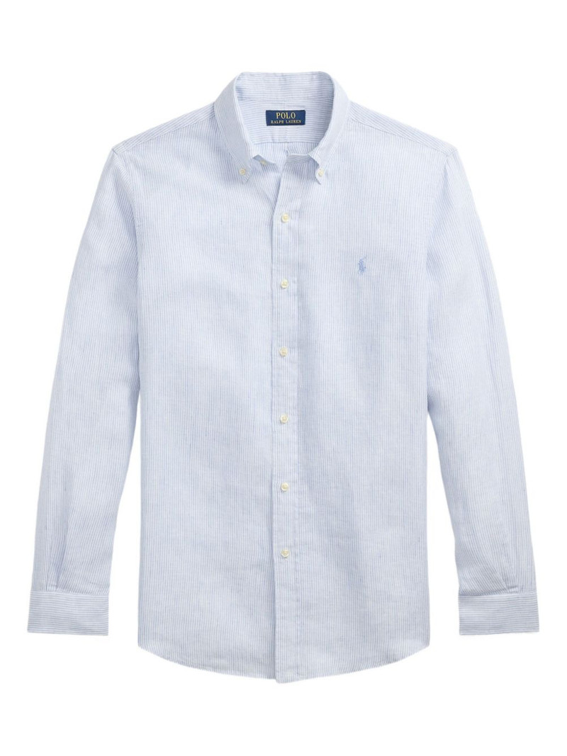 striped button-down shirt 1