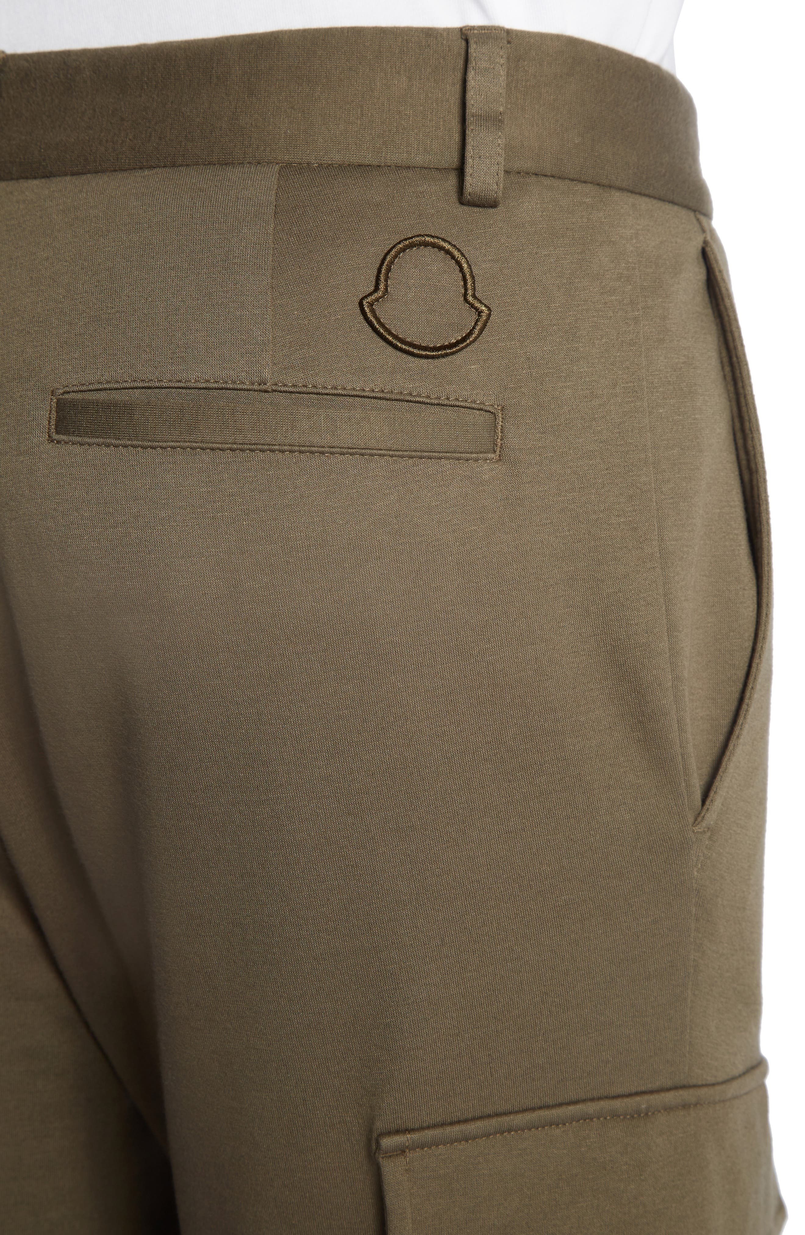 Cotton Blend Jersey Cargo Pants - 5