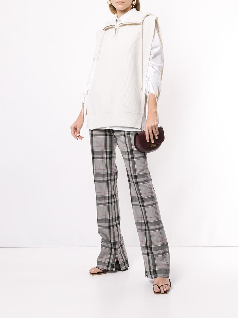 3.1 Phillip Lim Straight Leg Plaid Pant outlook