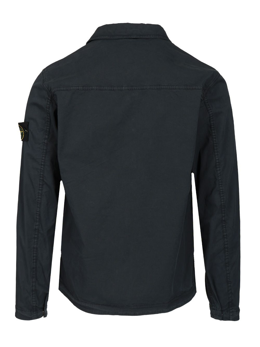 Supima® Cotton Overshirt Shirts Blue - 2