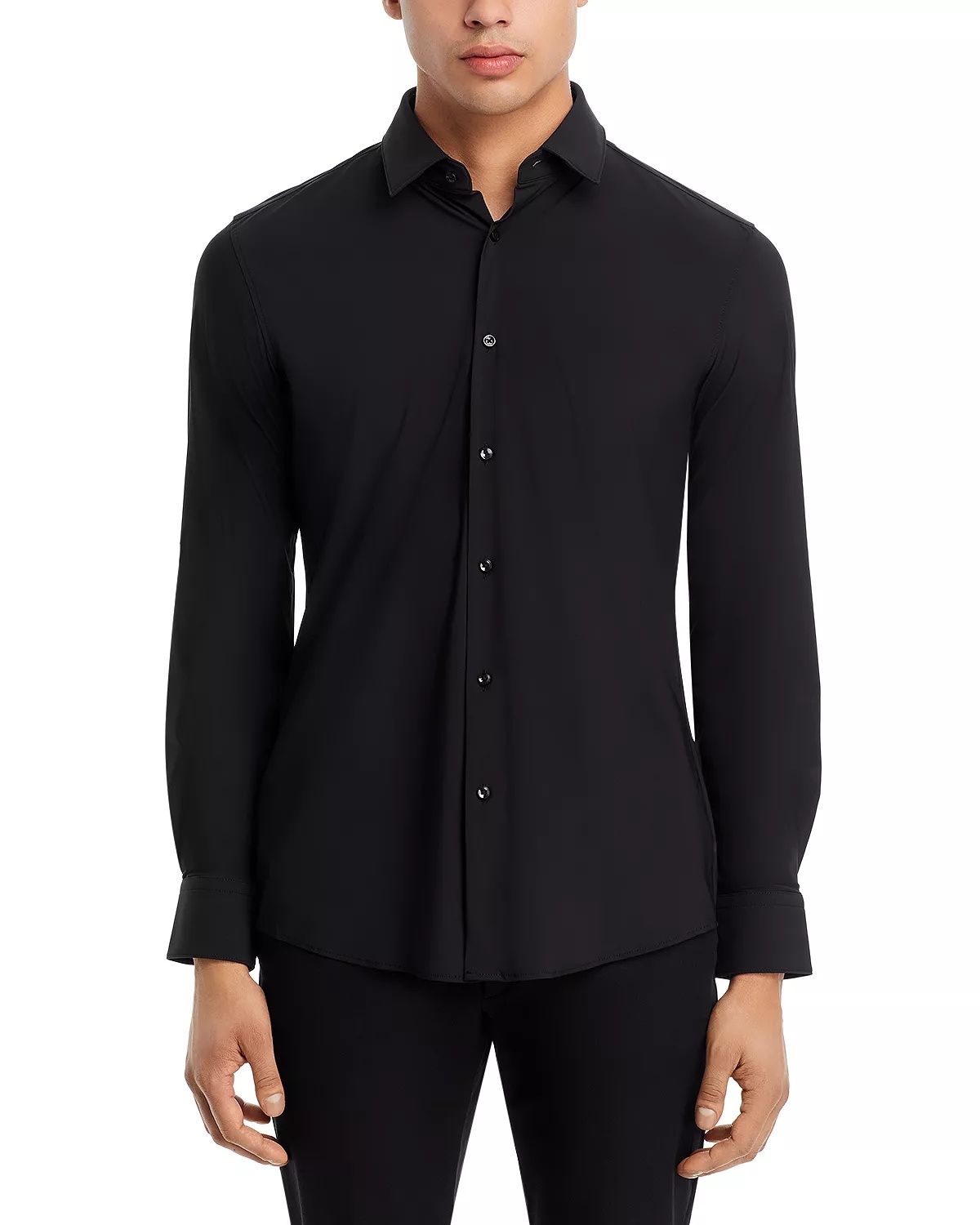 Hank Kent Slim Fit Performance Dress Shirt - 2