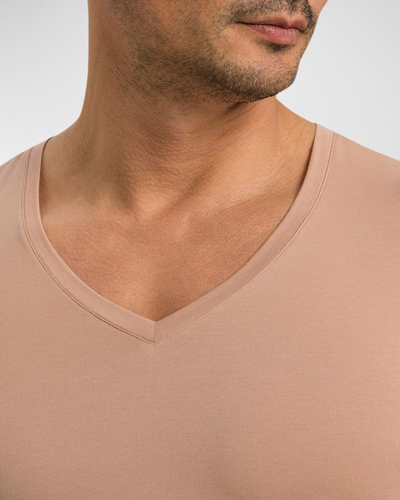 Cotton Superior V-Neck T-Shirt 5