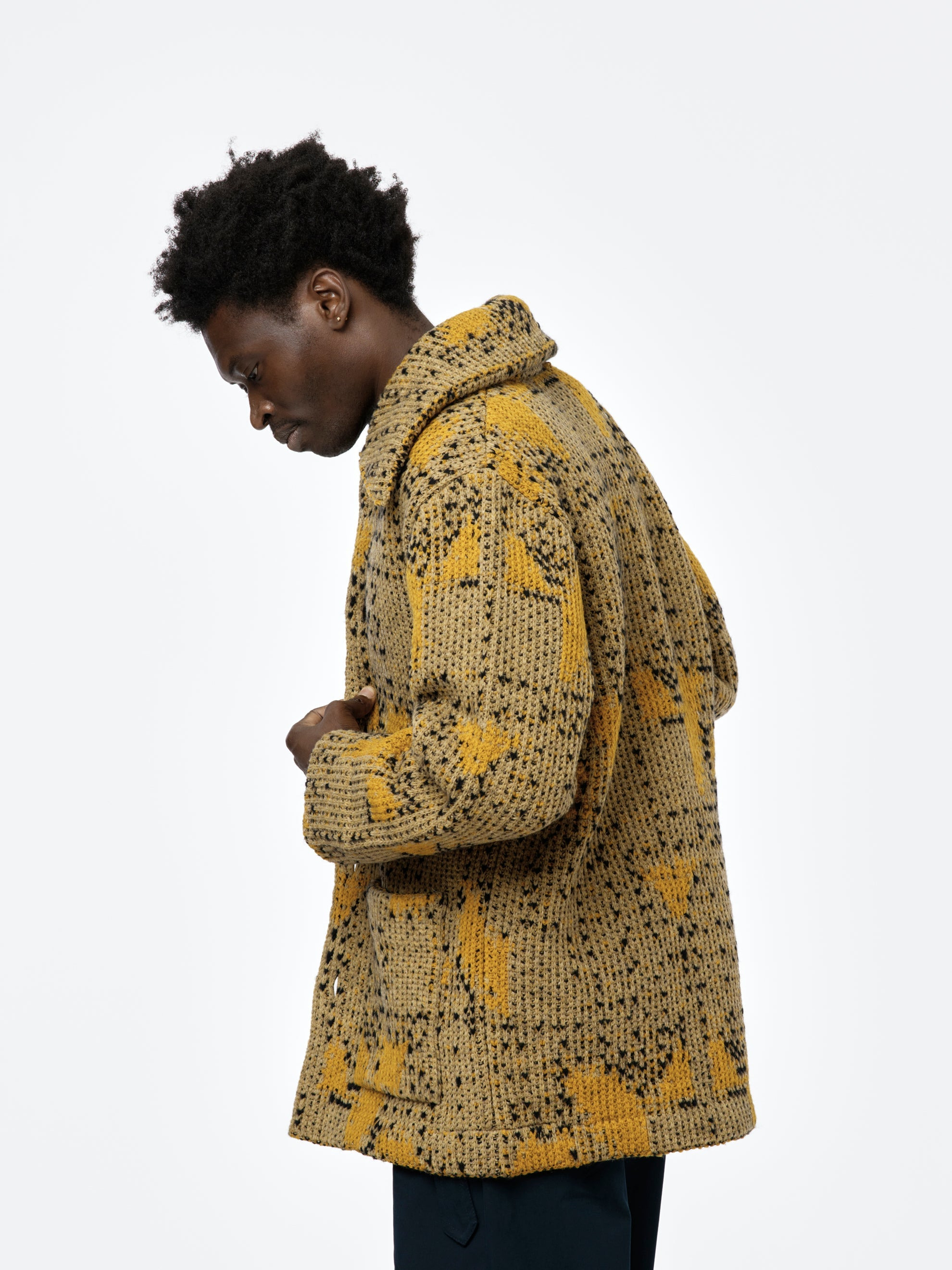 MONTAY CARDIGAN (DARK CAMEL) - 2