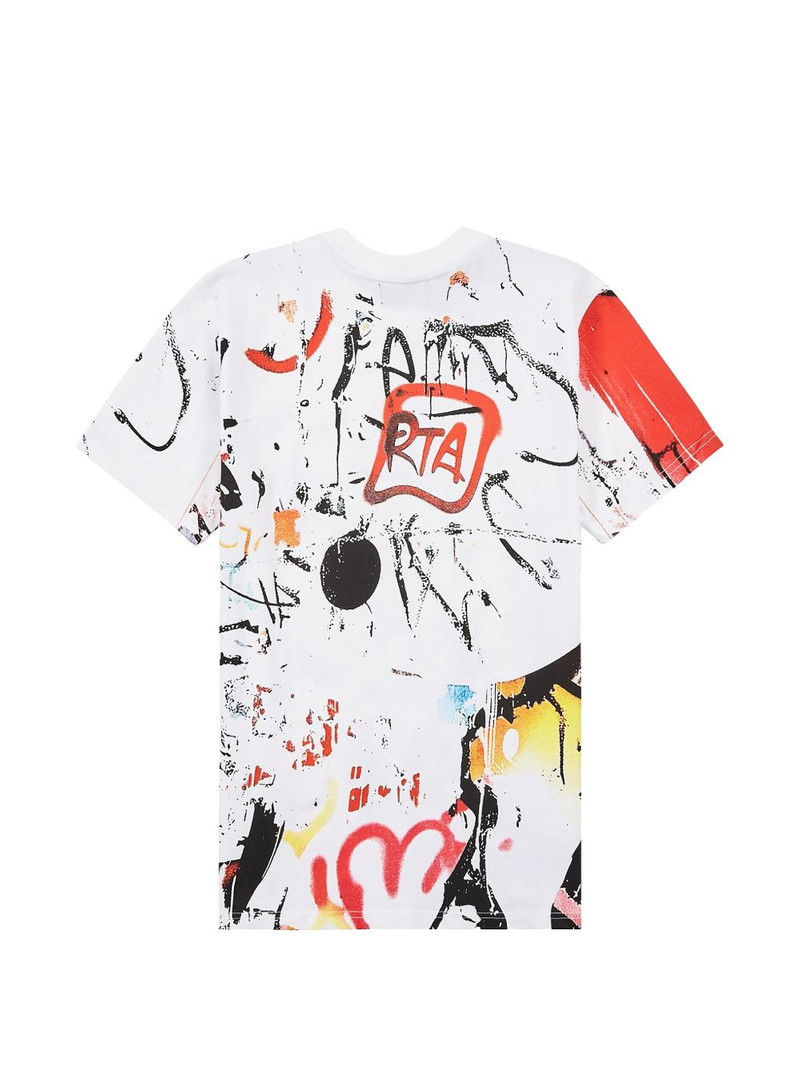 RTA Liam graffiti T-shirt outlook