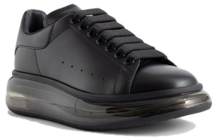 Alexander McQueen Oversized Sneaker 'Black Shiny Sole' 604232WHX981000 - 3