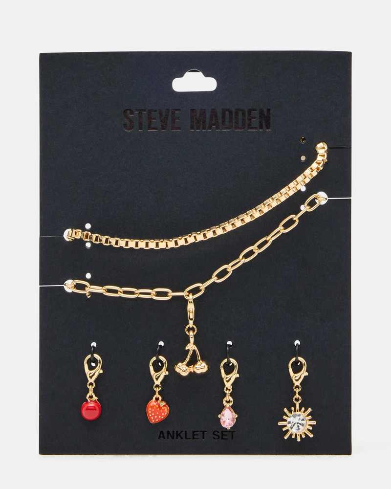CHERRY CHARM ANKLET SET 1