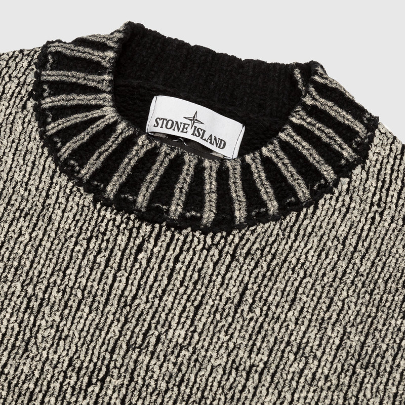 Stone Island COTTON CHENILLE MOCK NECK SWEATER outlook