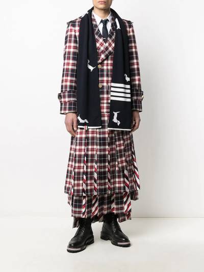 Thom Browne Hector wool scarf outlook