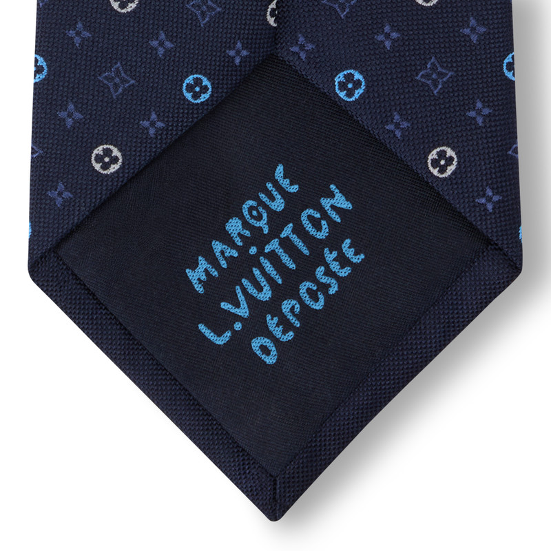 Monogram Flower Tie 4