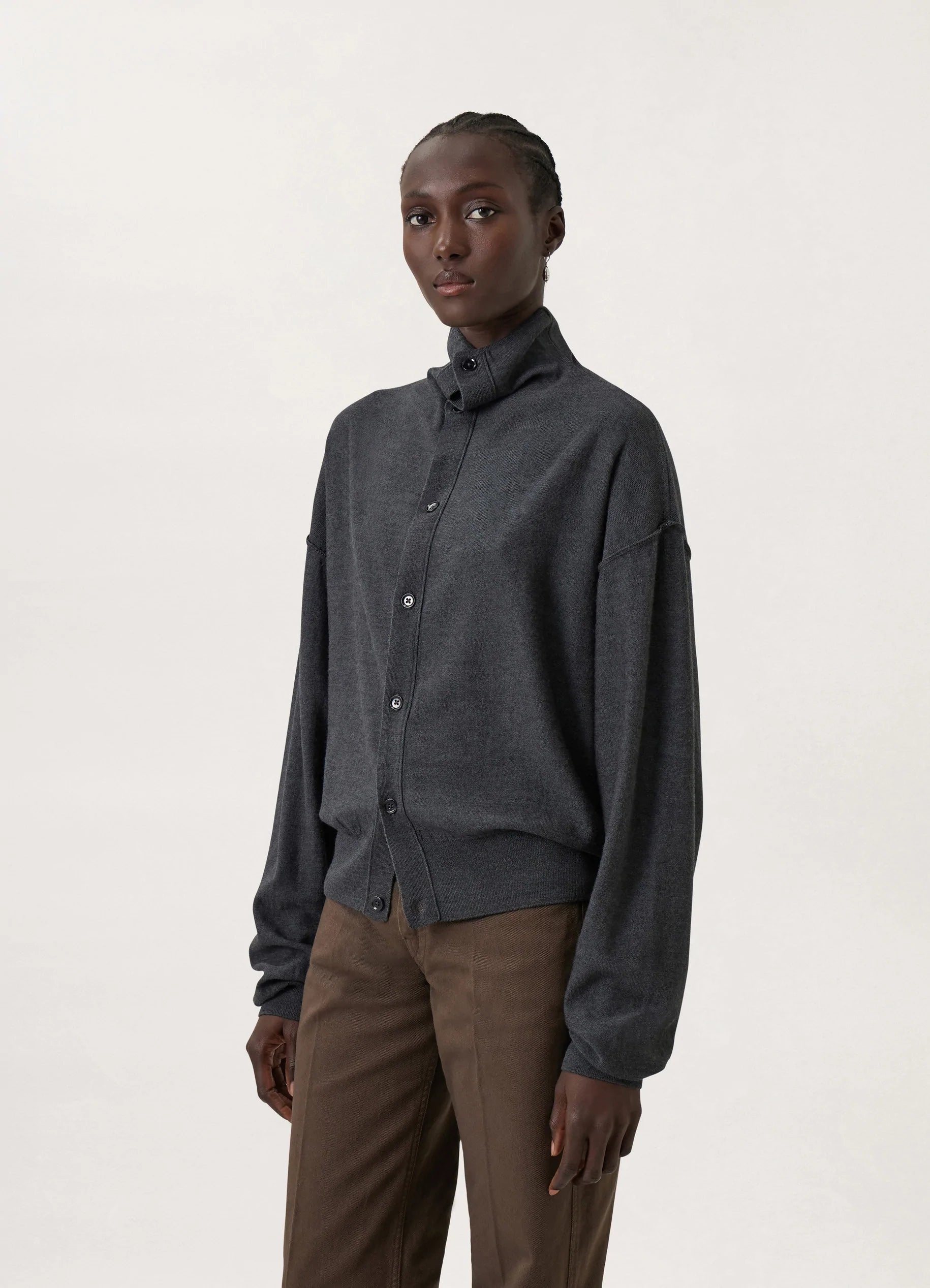 REVERSIBLE SWEATER
MERINO BLEND - 6