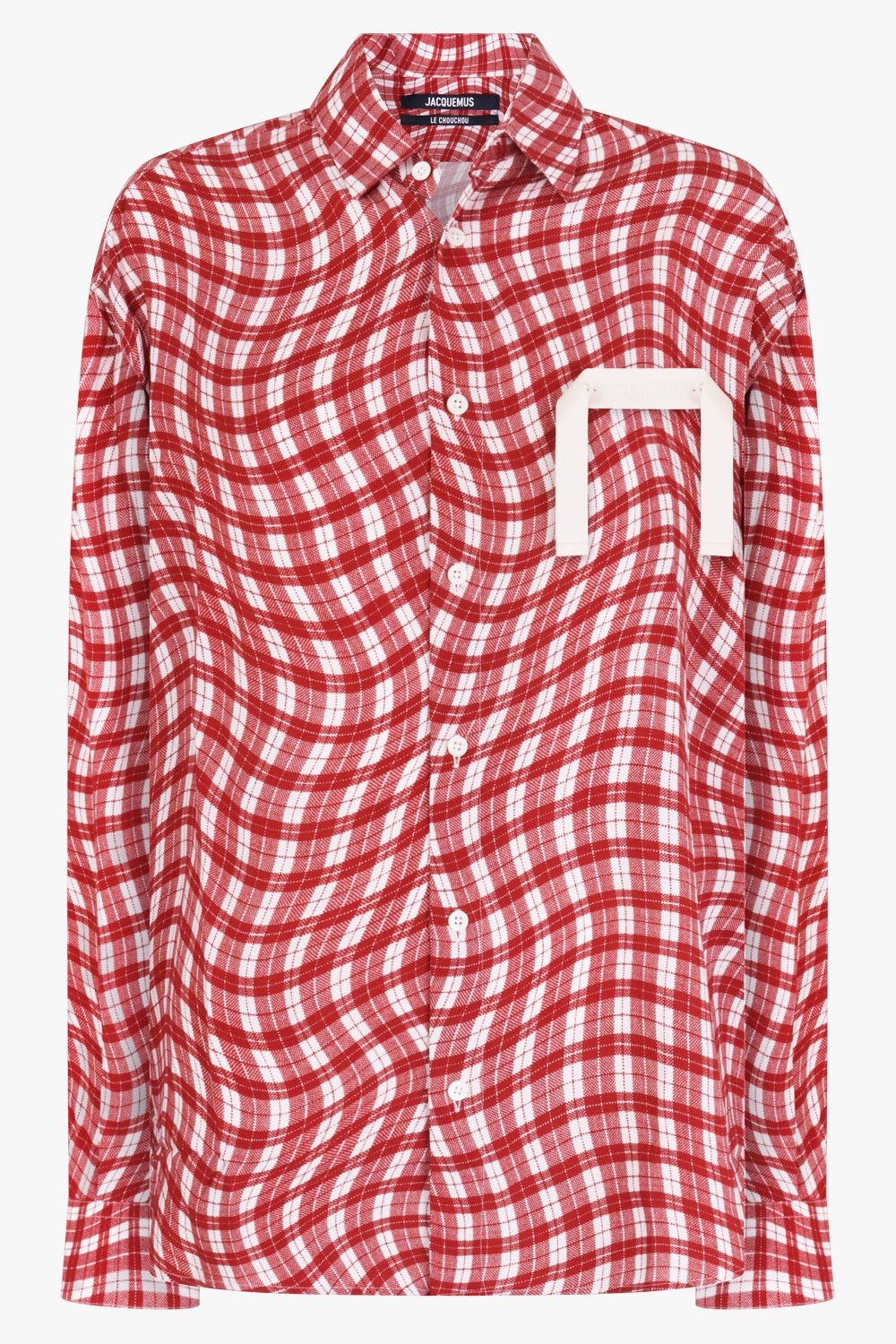 LA CHEMISE SIMON | PRINT DARK RED - 1