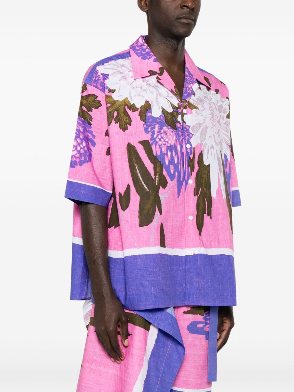 floral-print shirt - 3