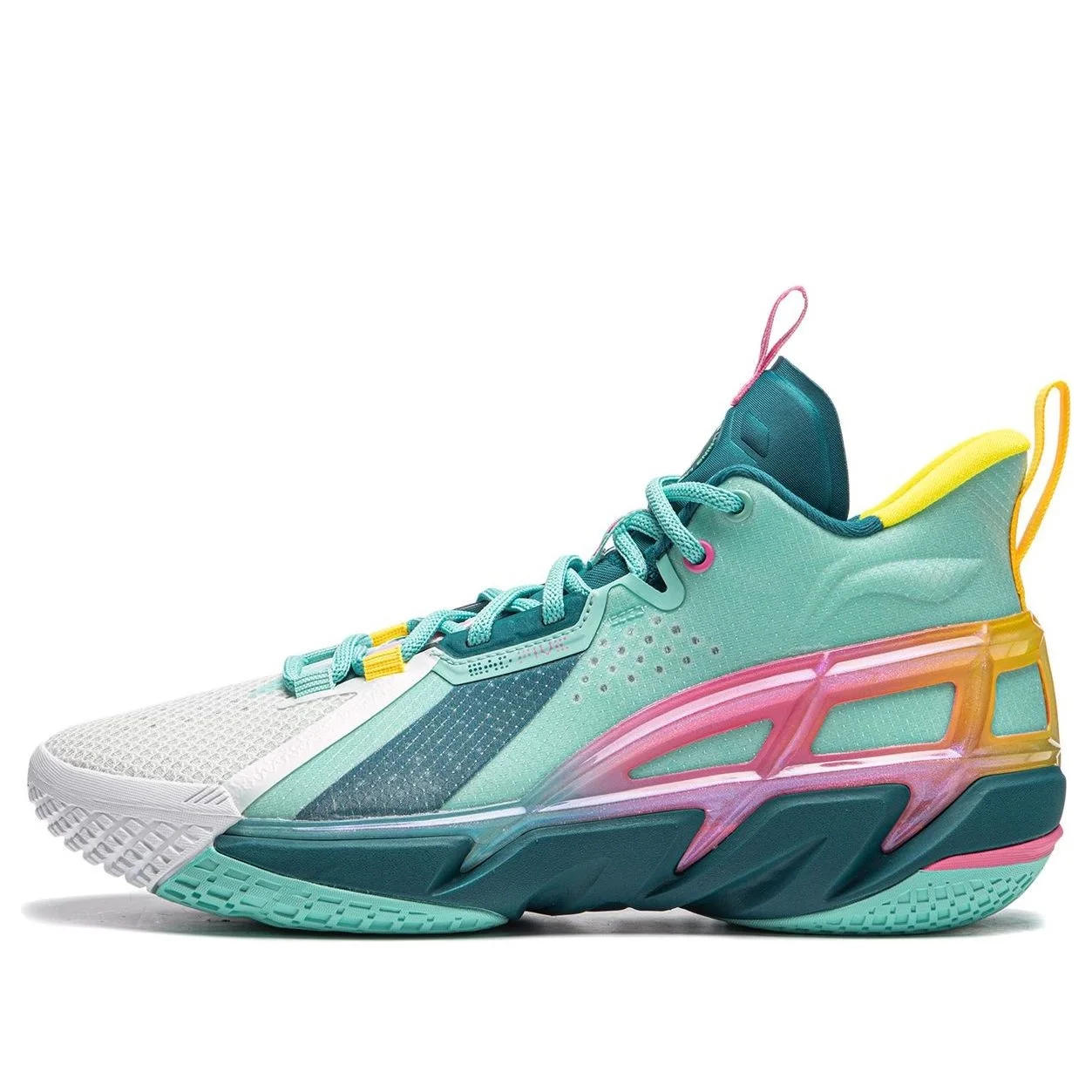 Li-Ning BadFive 4 'Green Pink Yellow' ABFU015-12 - 1