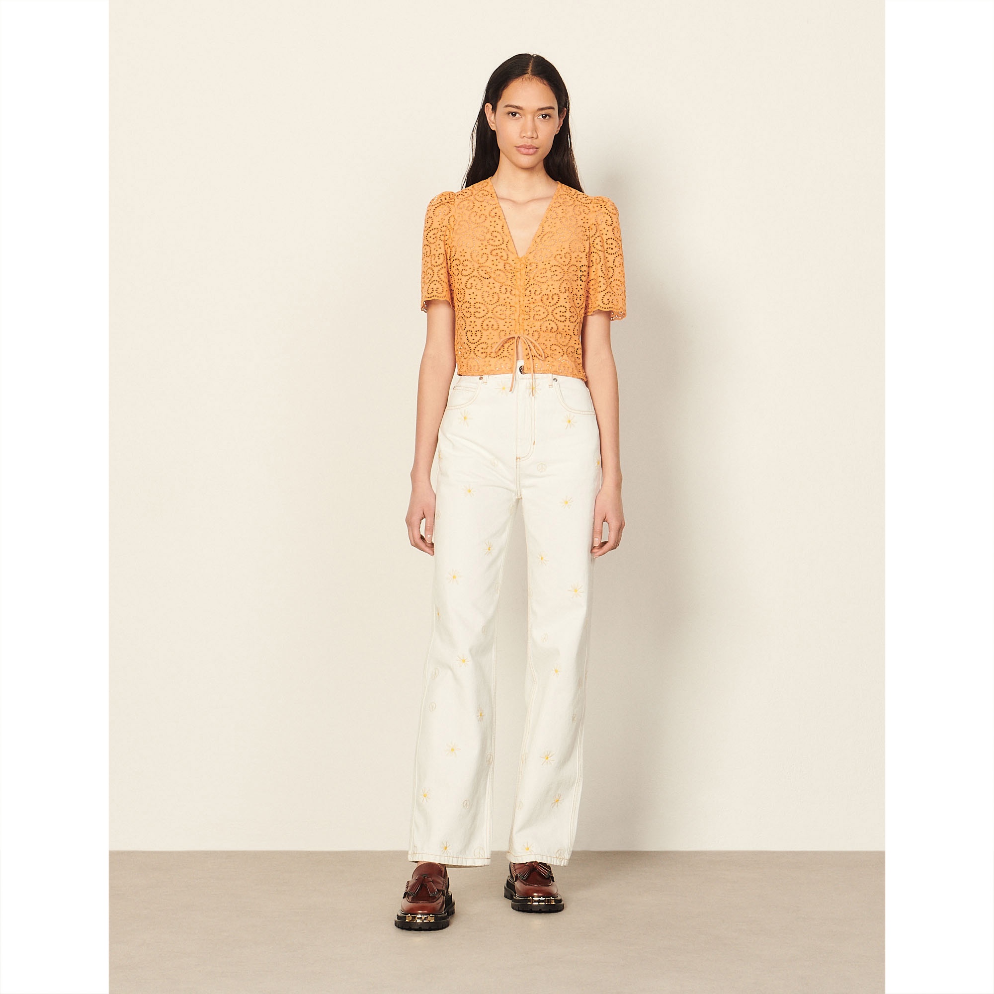 Broderie anglaise top - 7