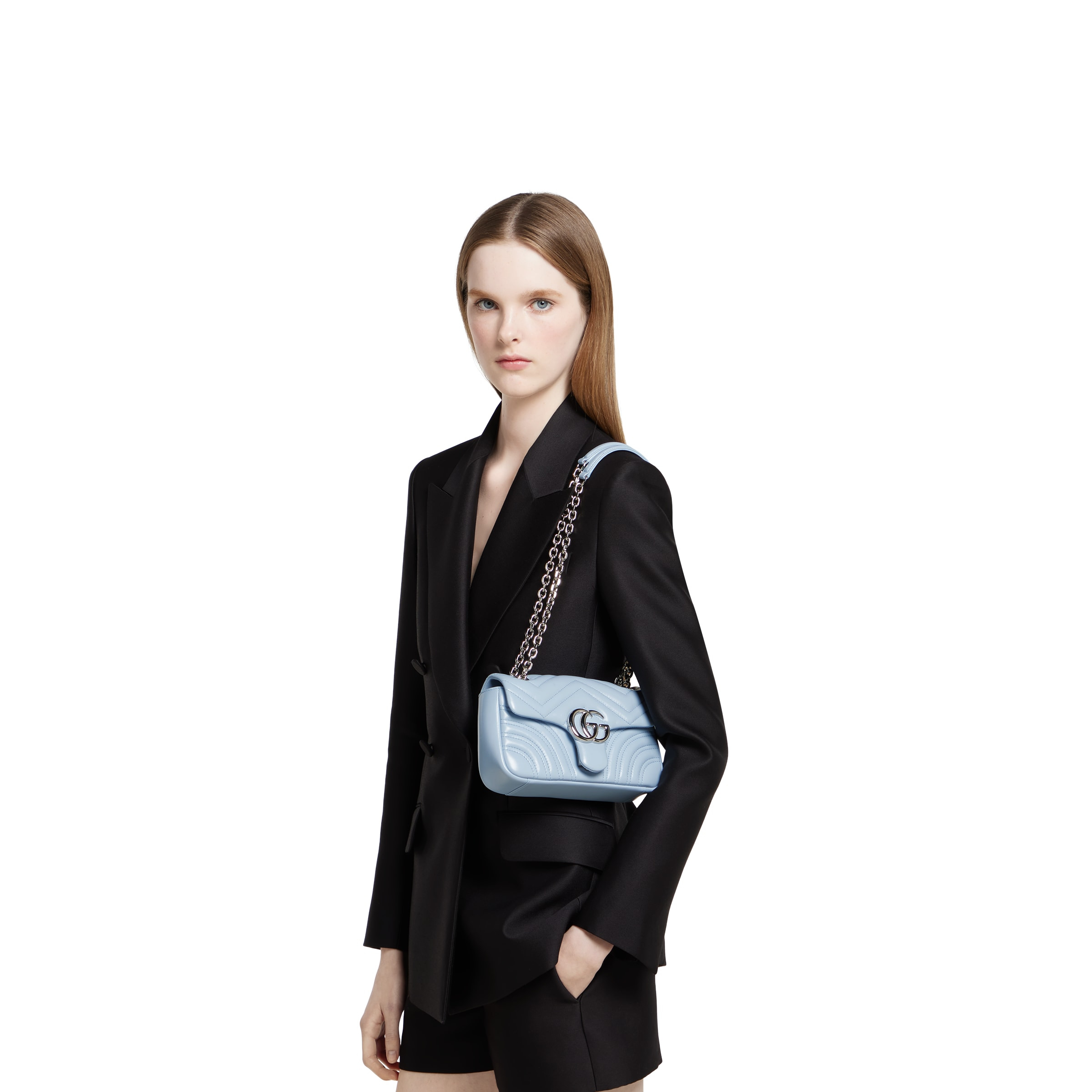 GG Marmont small shoulder bag - 3