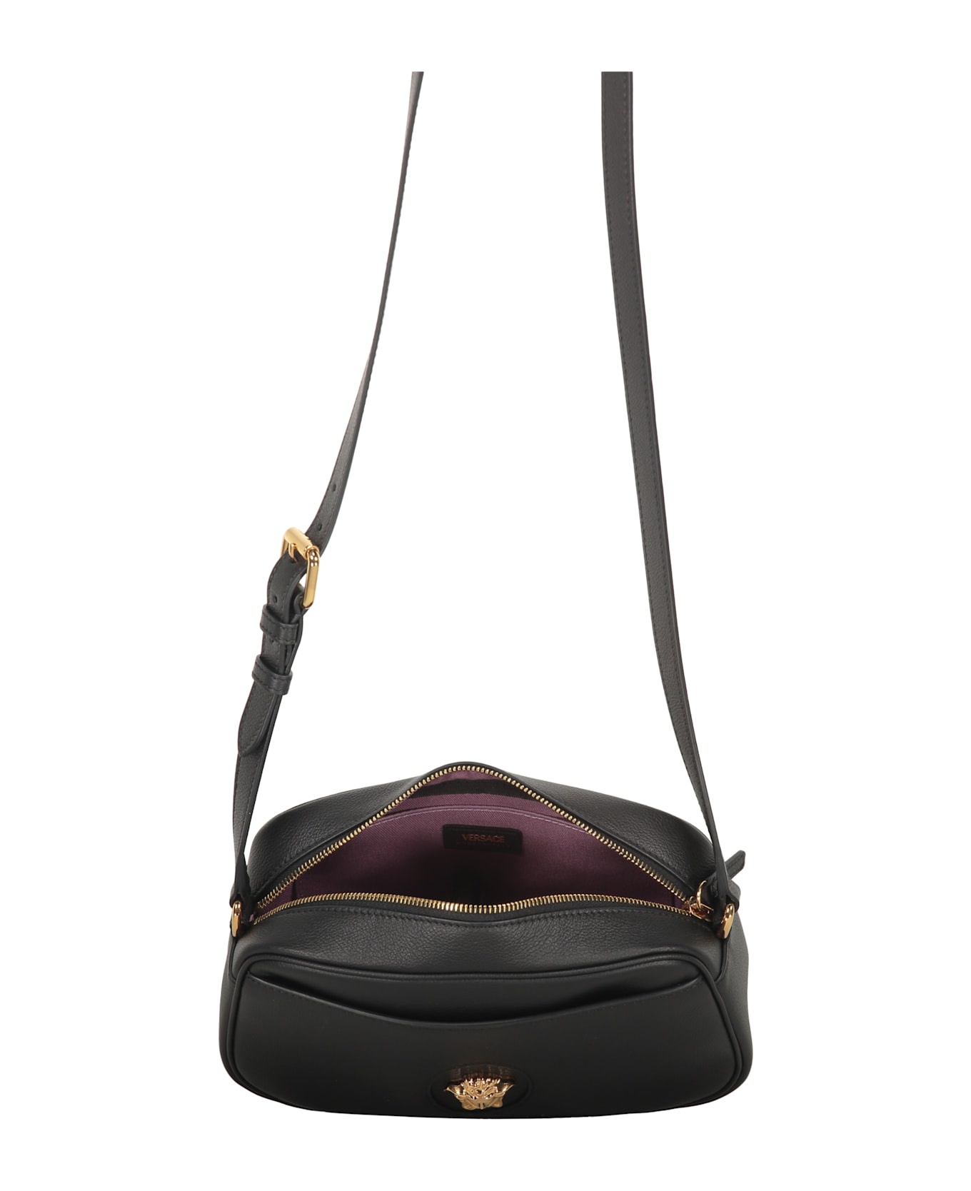 Leather Crossbody Bag - 5