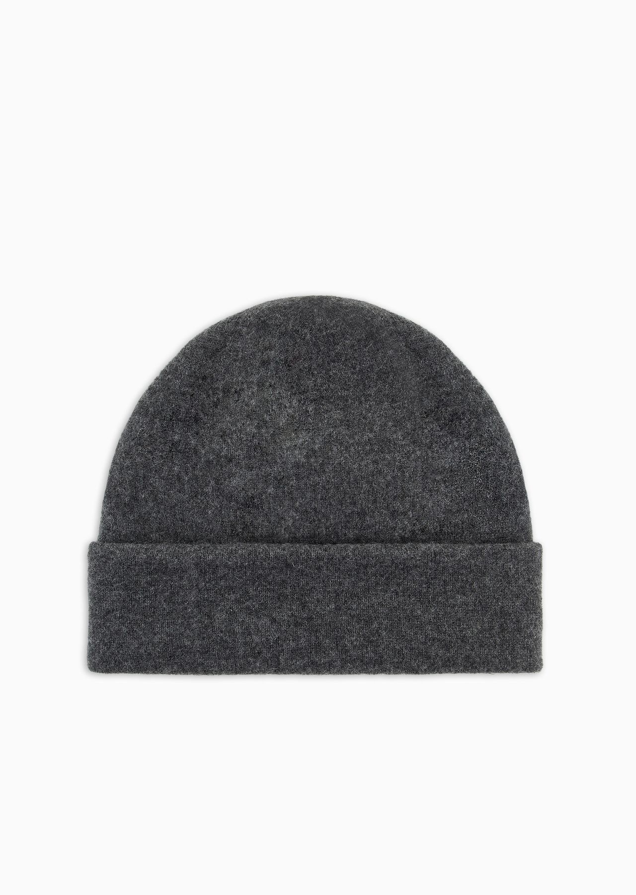 Cashmere beanie with cuff - 2