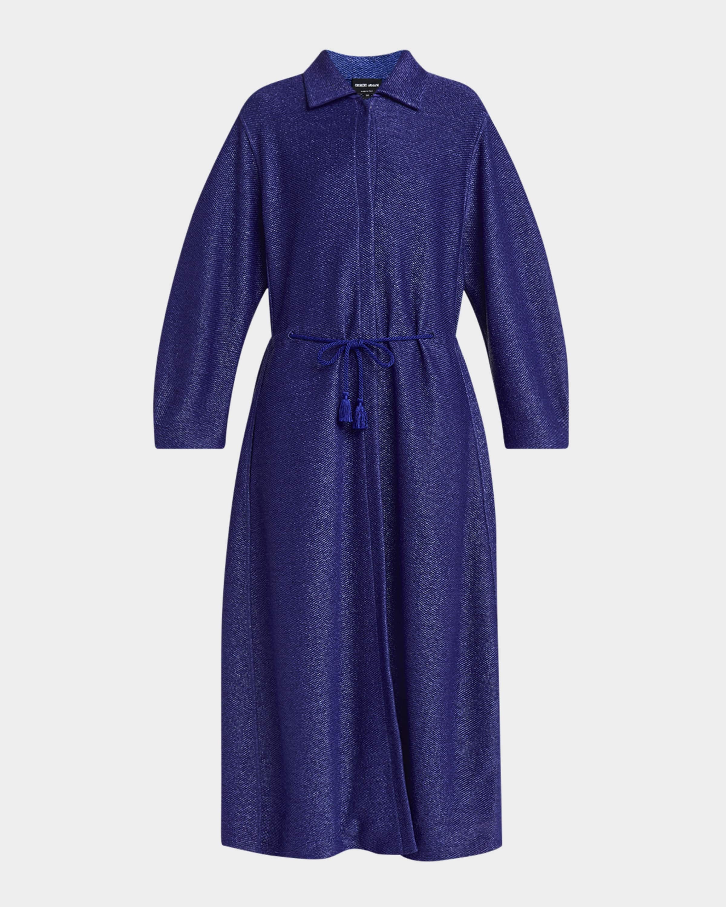 Drawstring Maxi Coat - 2