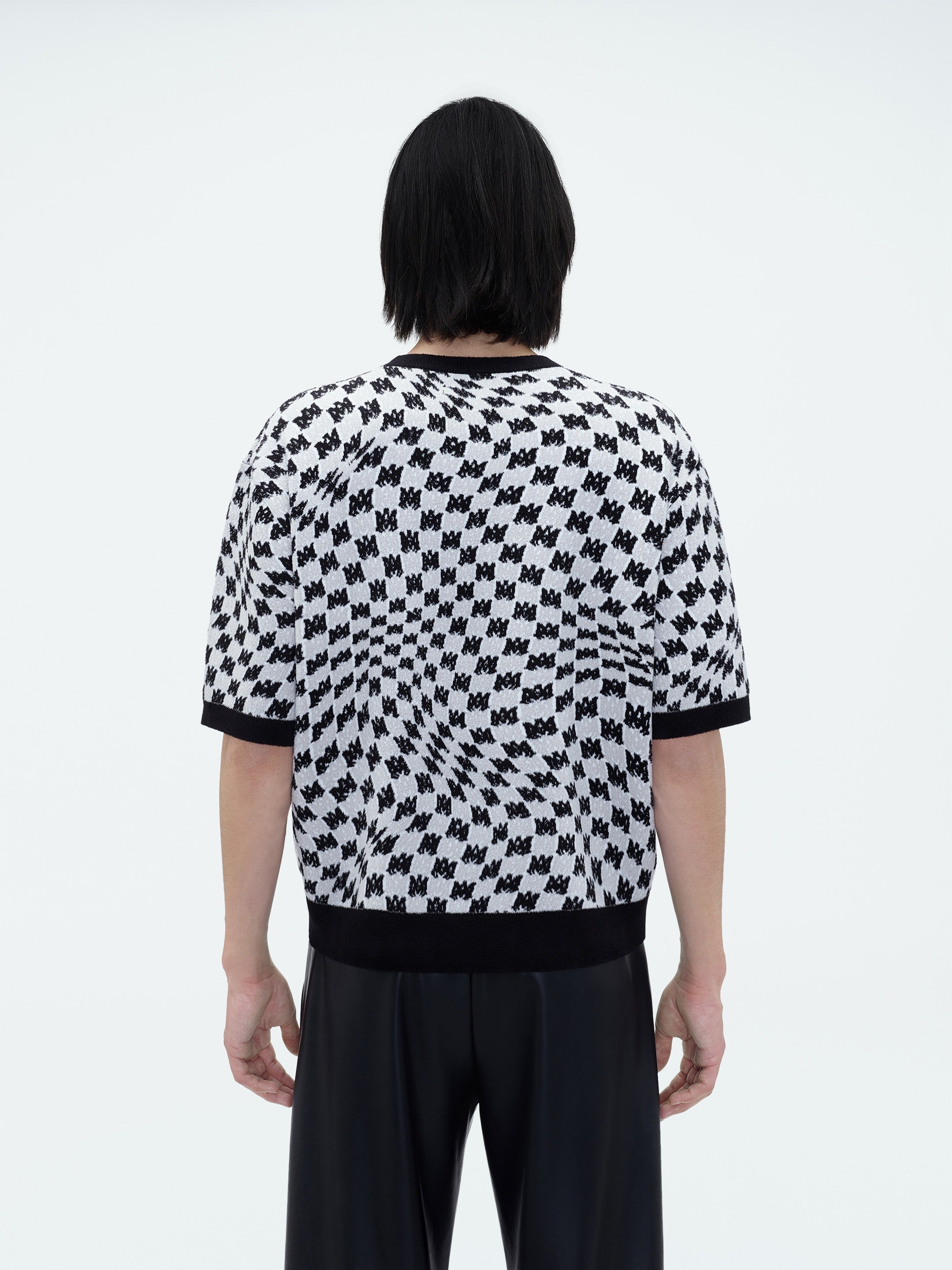 M.A. SWIRL KNIT TEE - 4