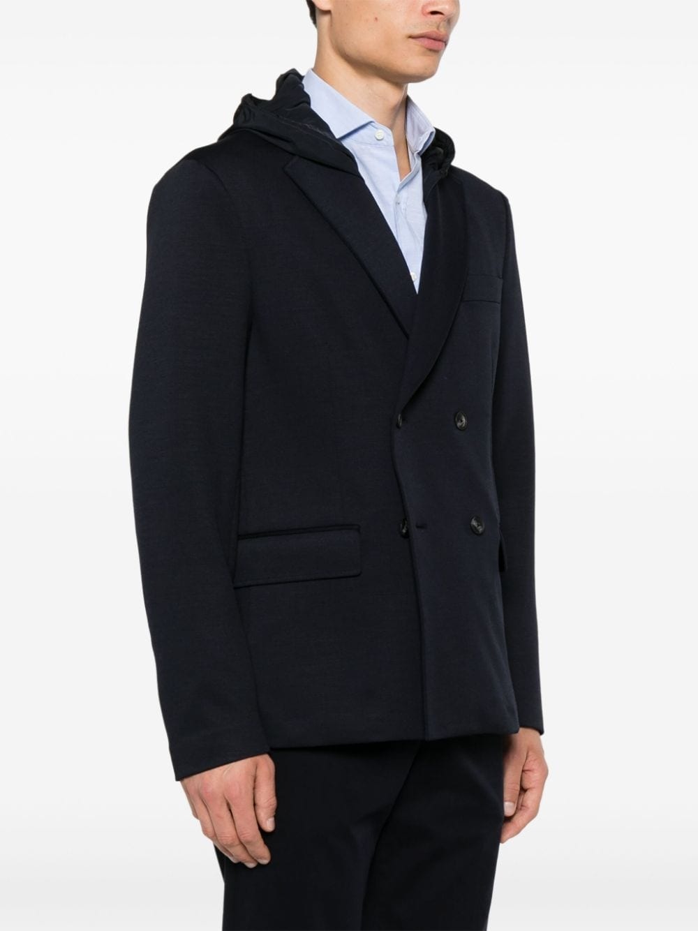 hooded blazer - 3