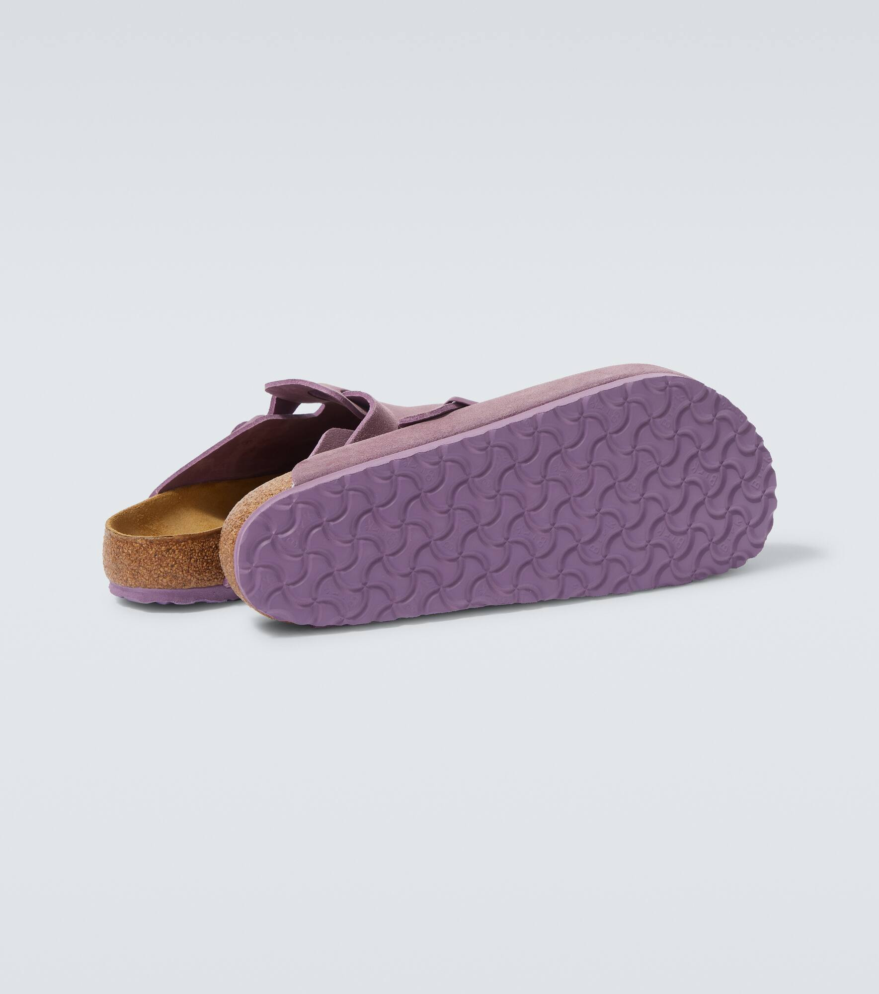 Boston suede clogs - 7