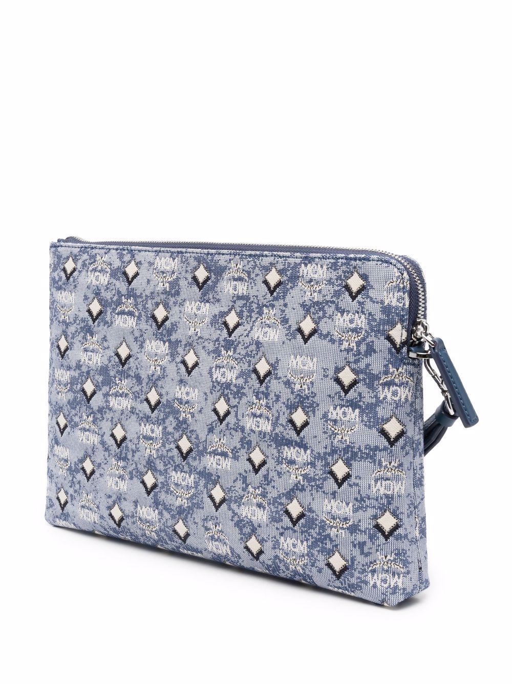 monogram-jacquard pouch - 3