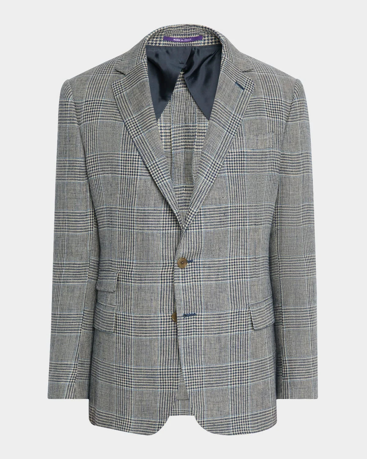 Men's Kent Glen Plaid Linen Sport Coat - 1