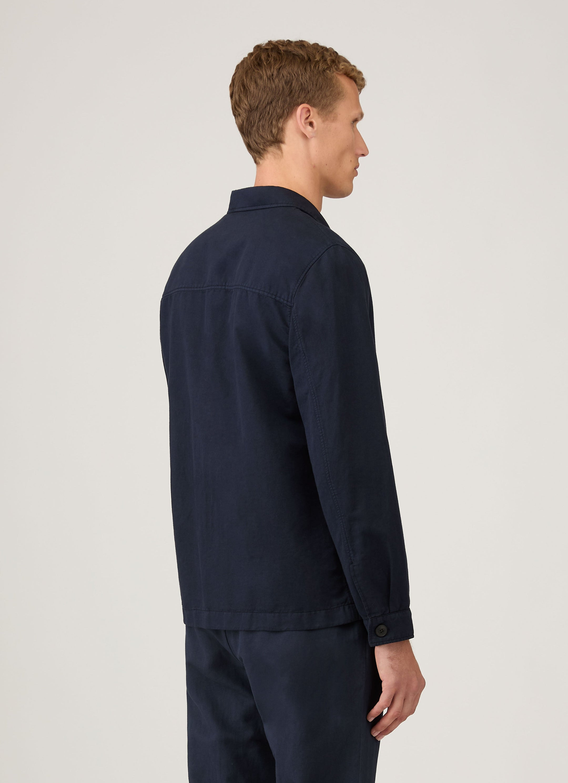 Cotton Linen Twin Pocket Jacket - 5