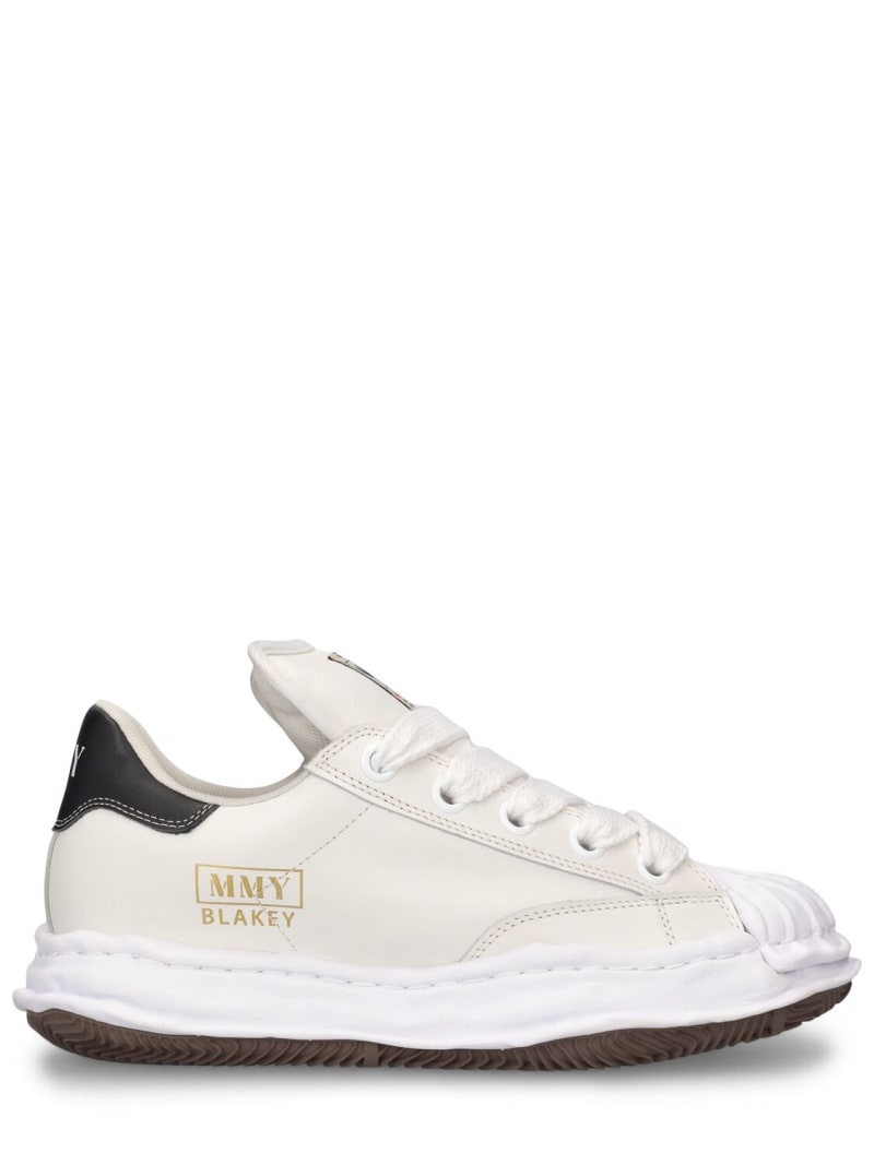 Blakey leather low top sneakers - 1