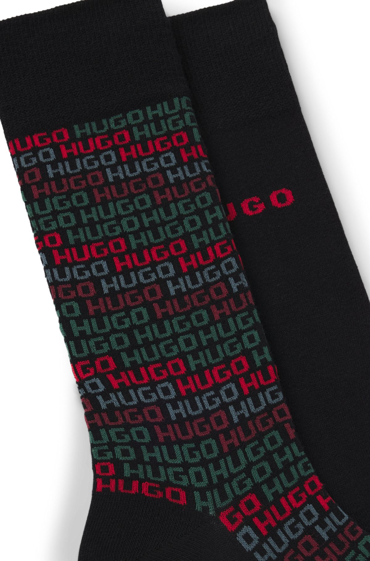 TWO-PACK OF REGULAR-LENGTH SOCKS WITH LOGO DETAILS - 2