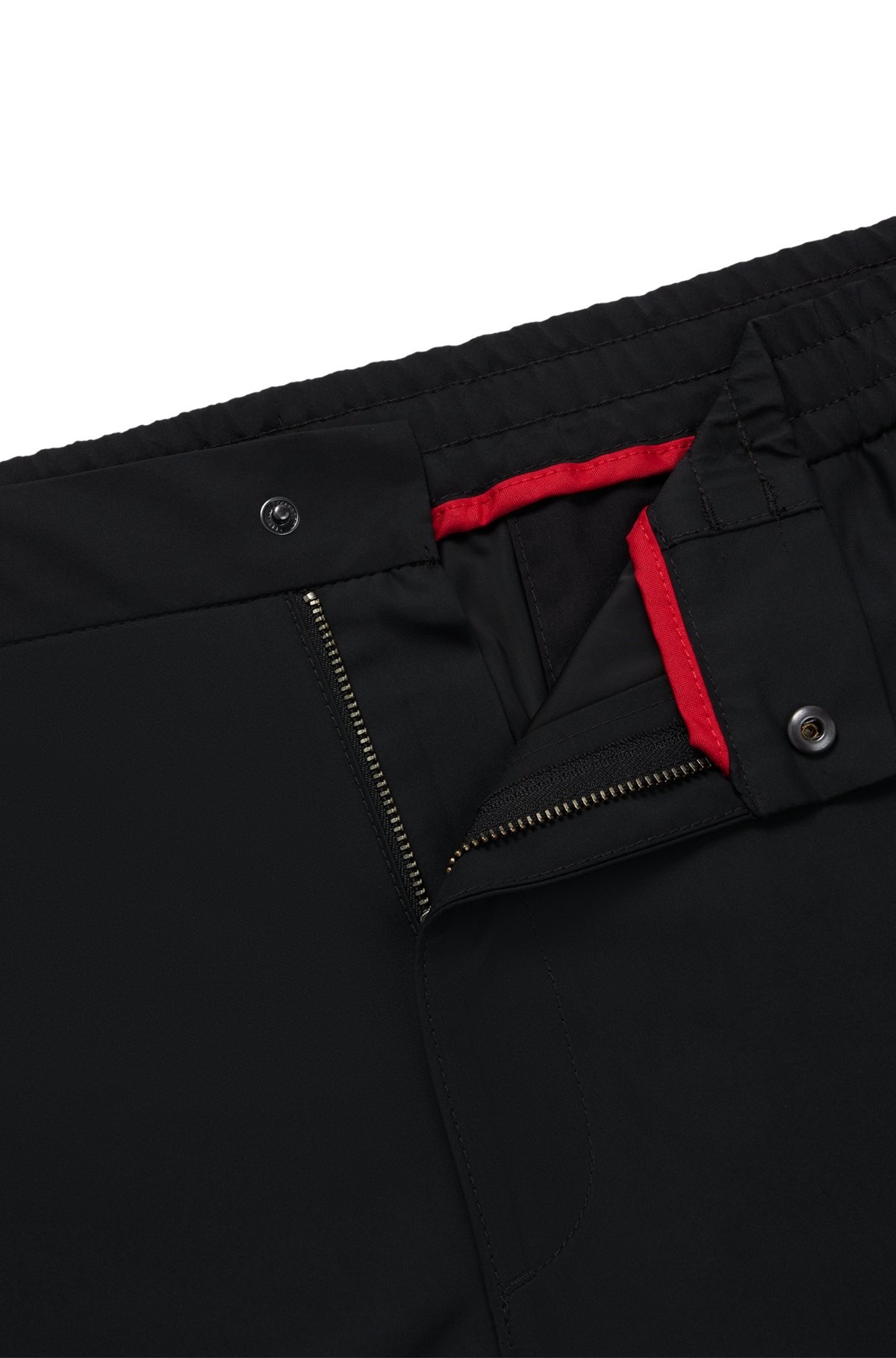 REGULAR-FIT TROUSERS IN WATER-REPELLENT MATERIAL - 6