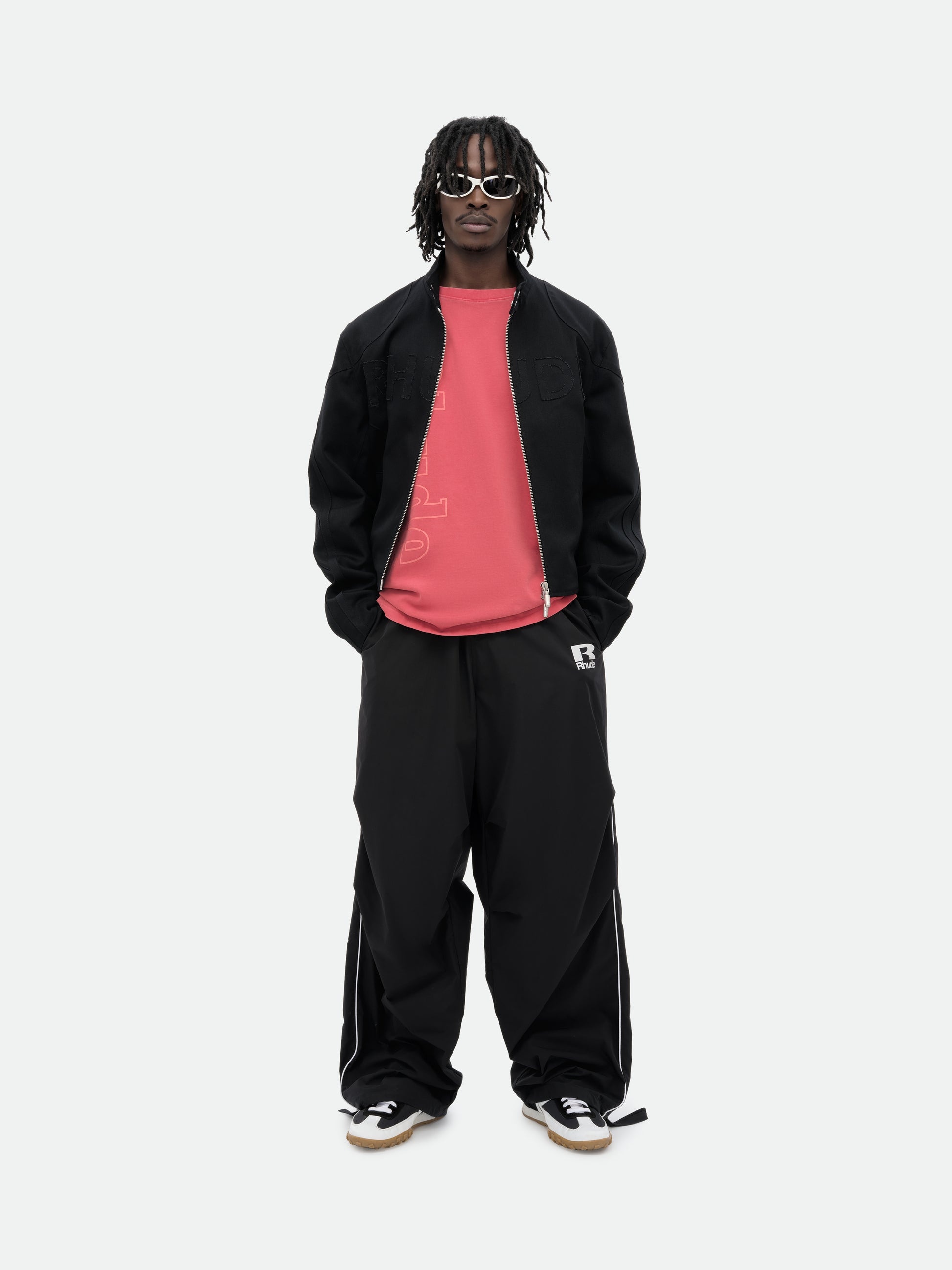 RHUDE SIDE LOGO LS TEE - 8