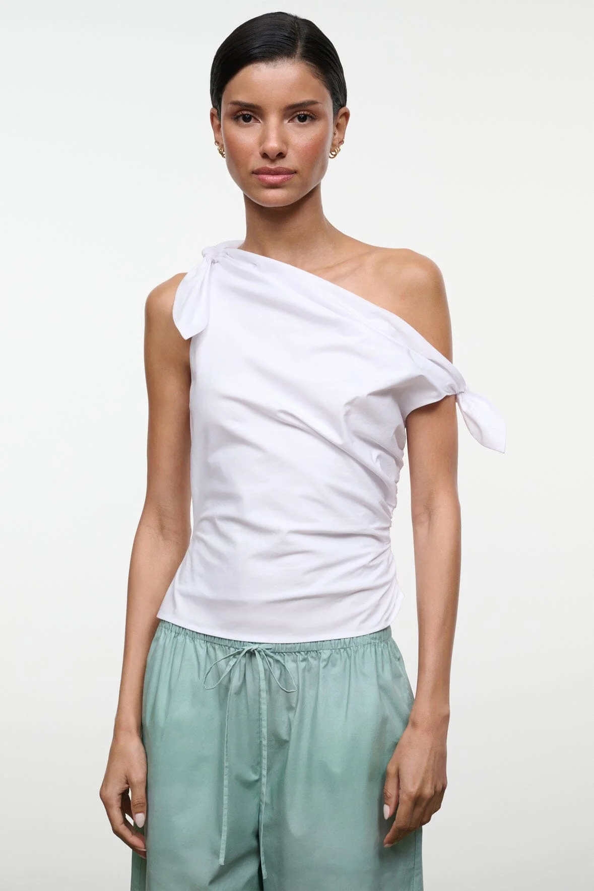 STAUD BELLARIA TOP WHITE - 1