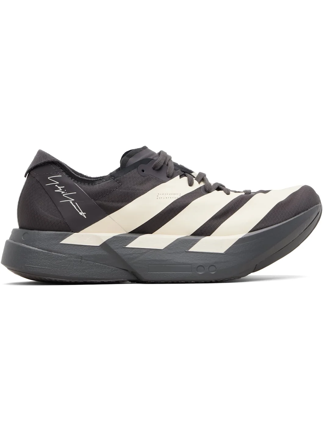Black Y-3 ADIOS PRO 4 Sneakers - 1