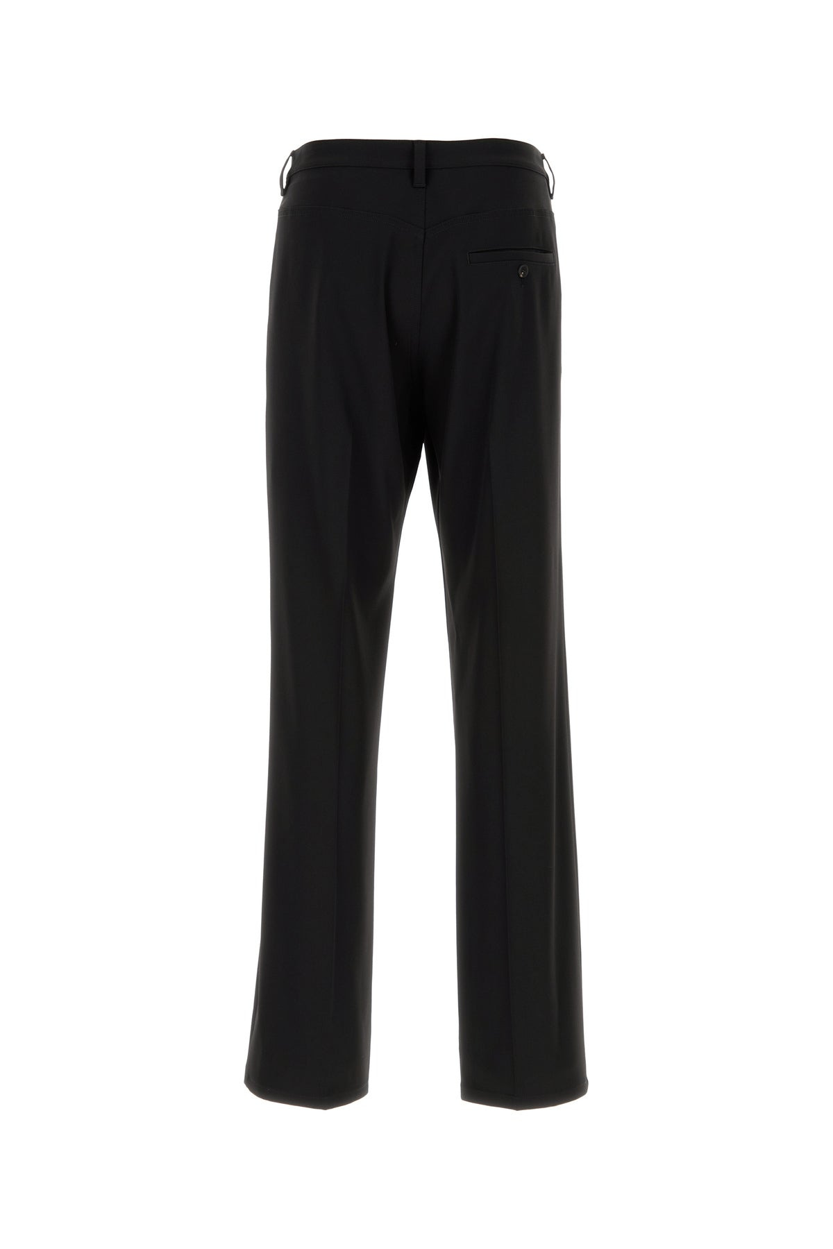 Black stretch wool pant - 2