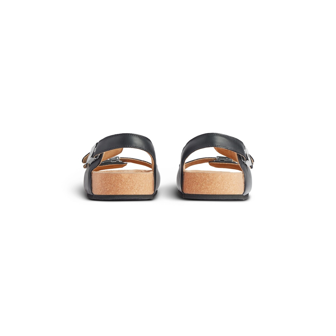 Women's Balenciaga I Scholl Flat Sandal in Black - 5
