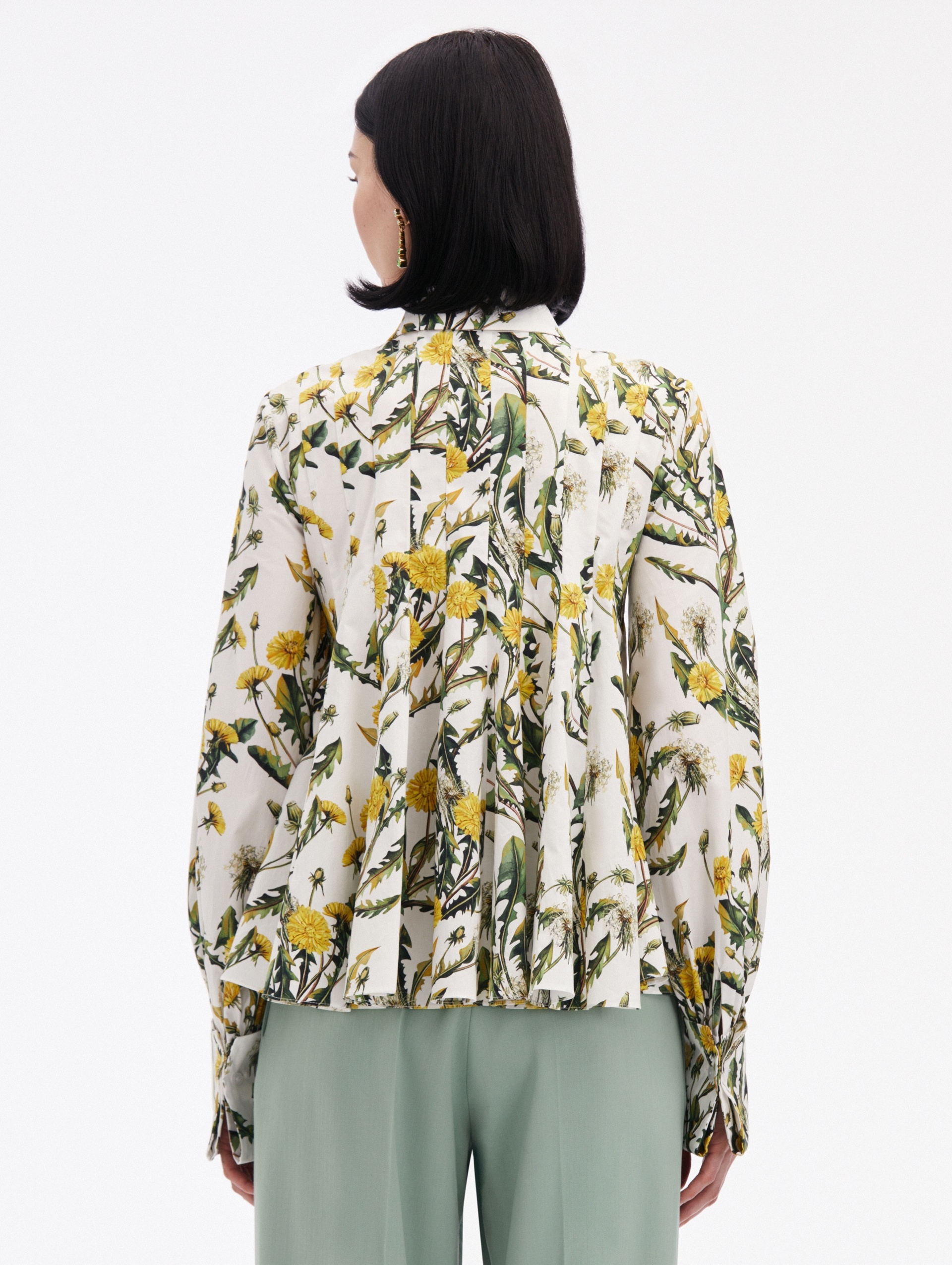 DANDELION COTTON POPLIN BLOUSE - 3