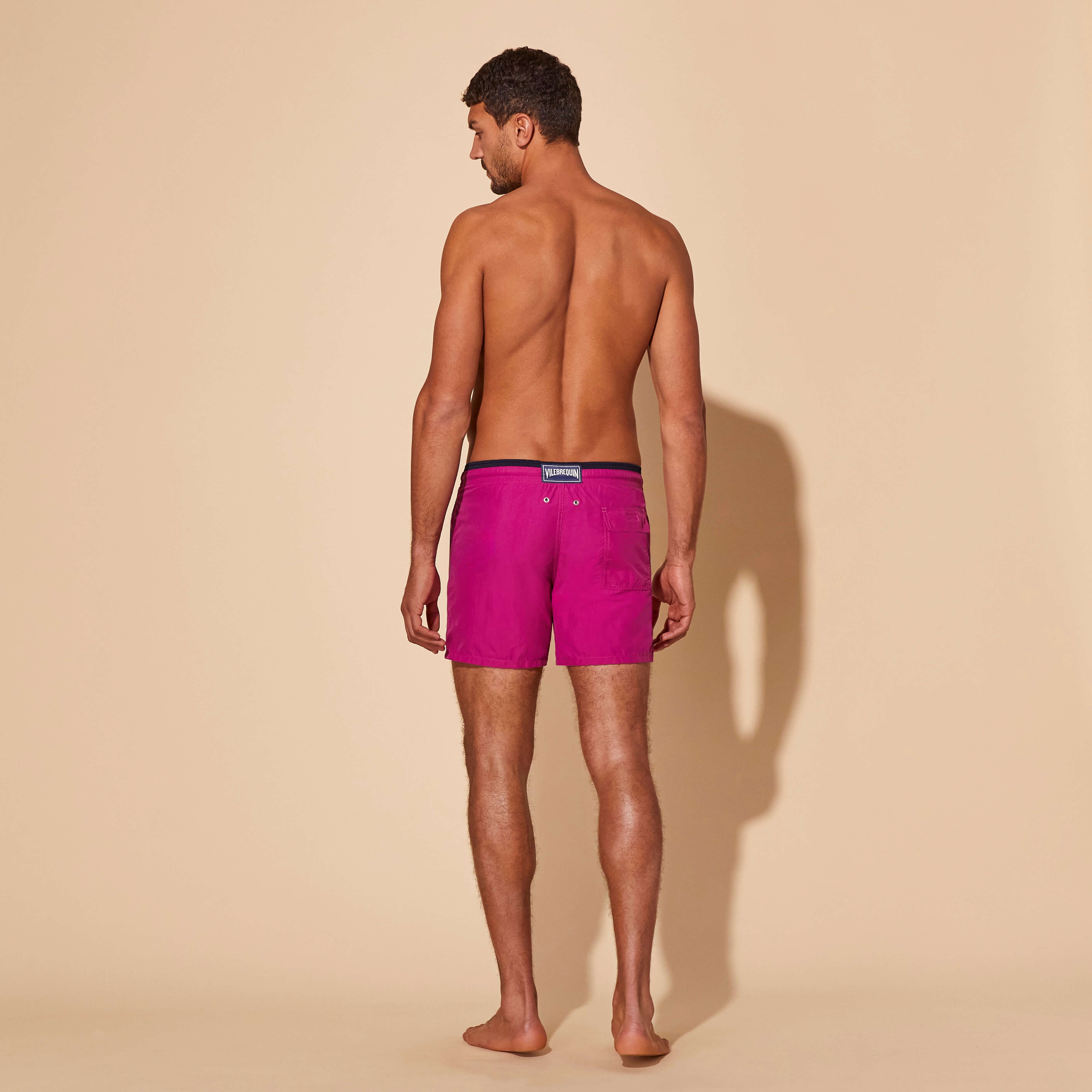 Men Swim Trunks Bicolor - 4