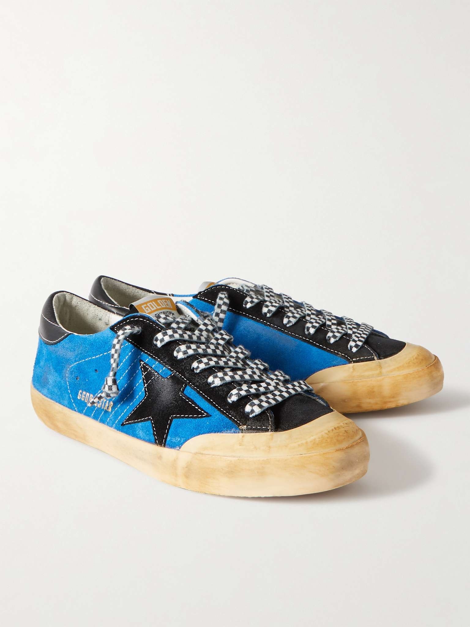 Superstar Penstar Suede and Leather Sneakers - 4