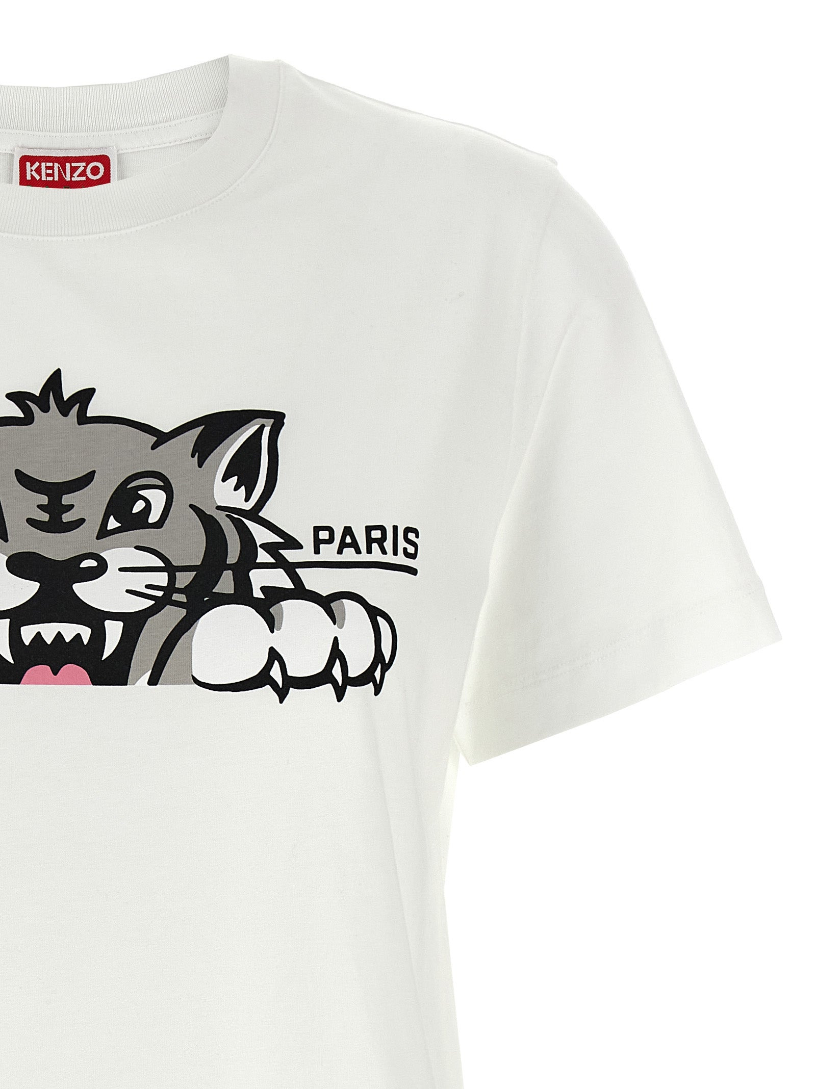 Kenzo Women 'Happy Tiger' T-Shirt - 3