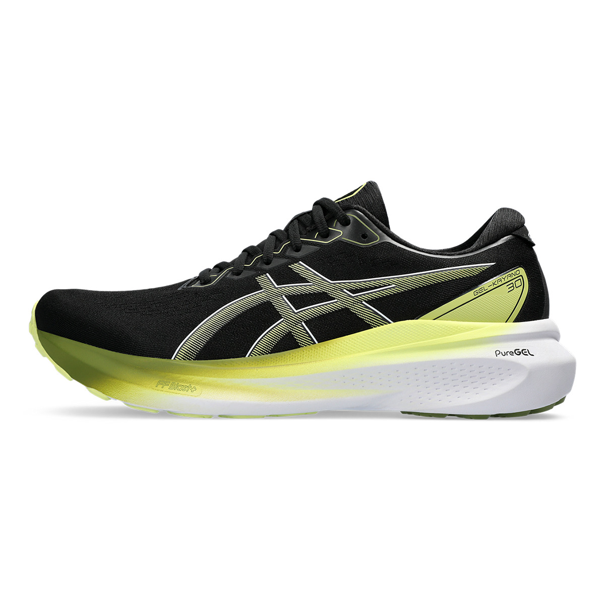 Asics Gel Kayano 30 - Black - Glow Yellow - 2