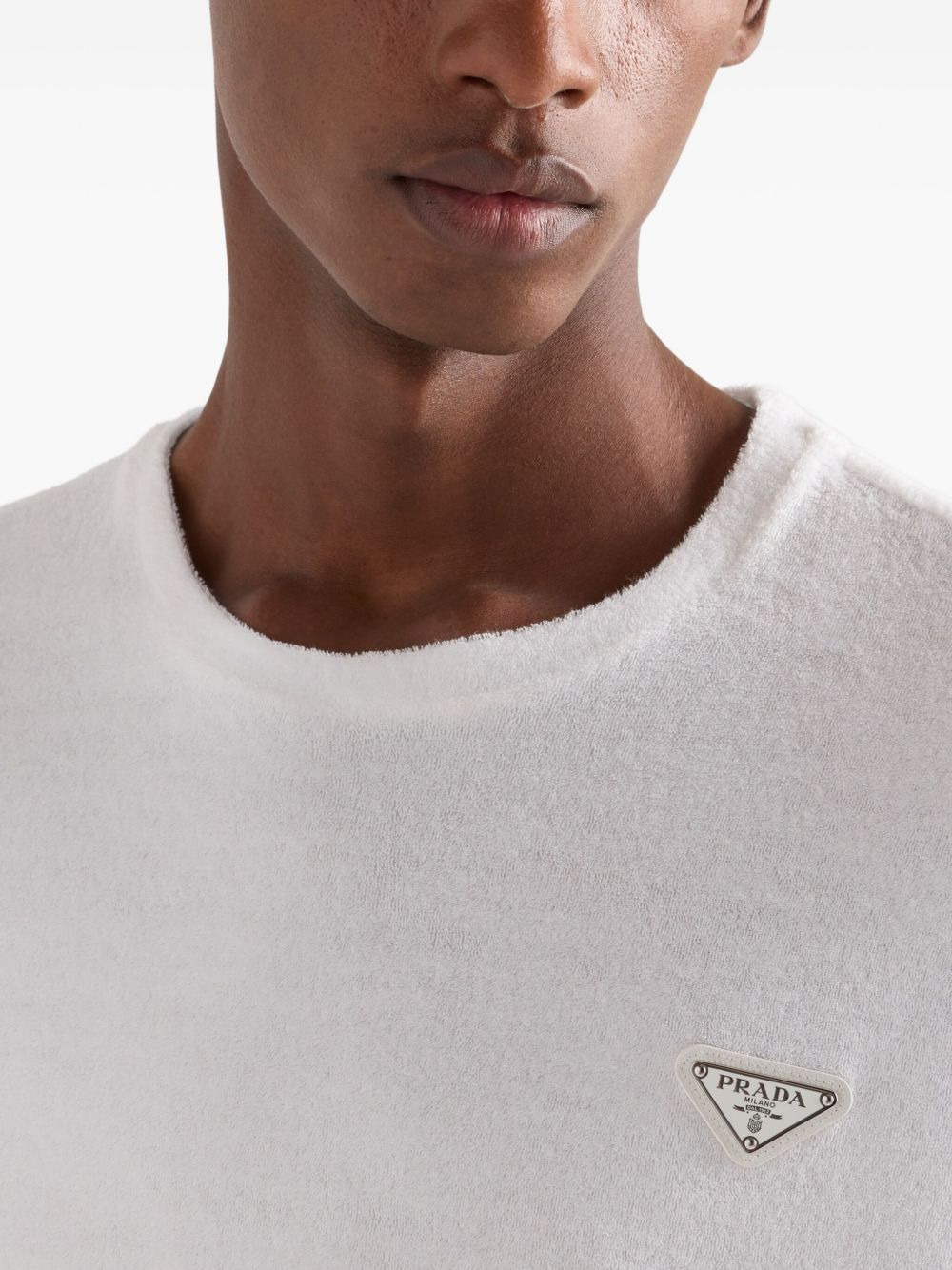 logo cotton t-shirt - 4
