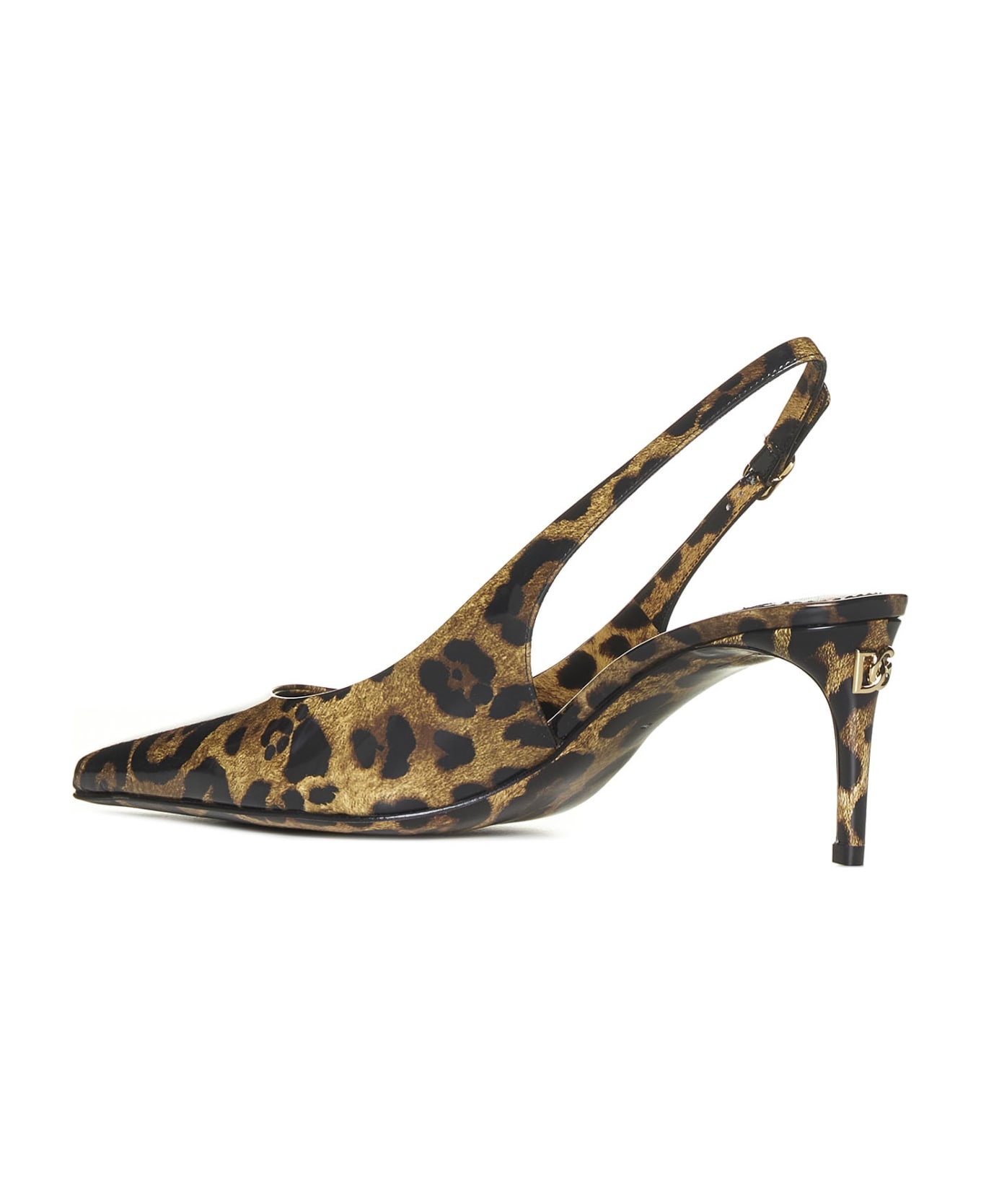 Animalier Slingback Pumps - 3