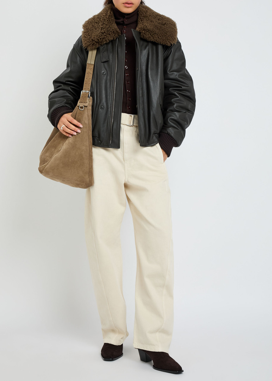 Lemaire Quilted Leather Jacket - 4