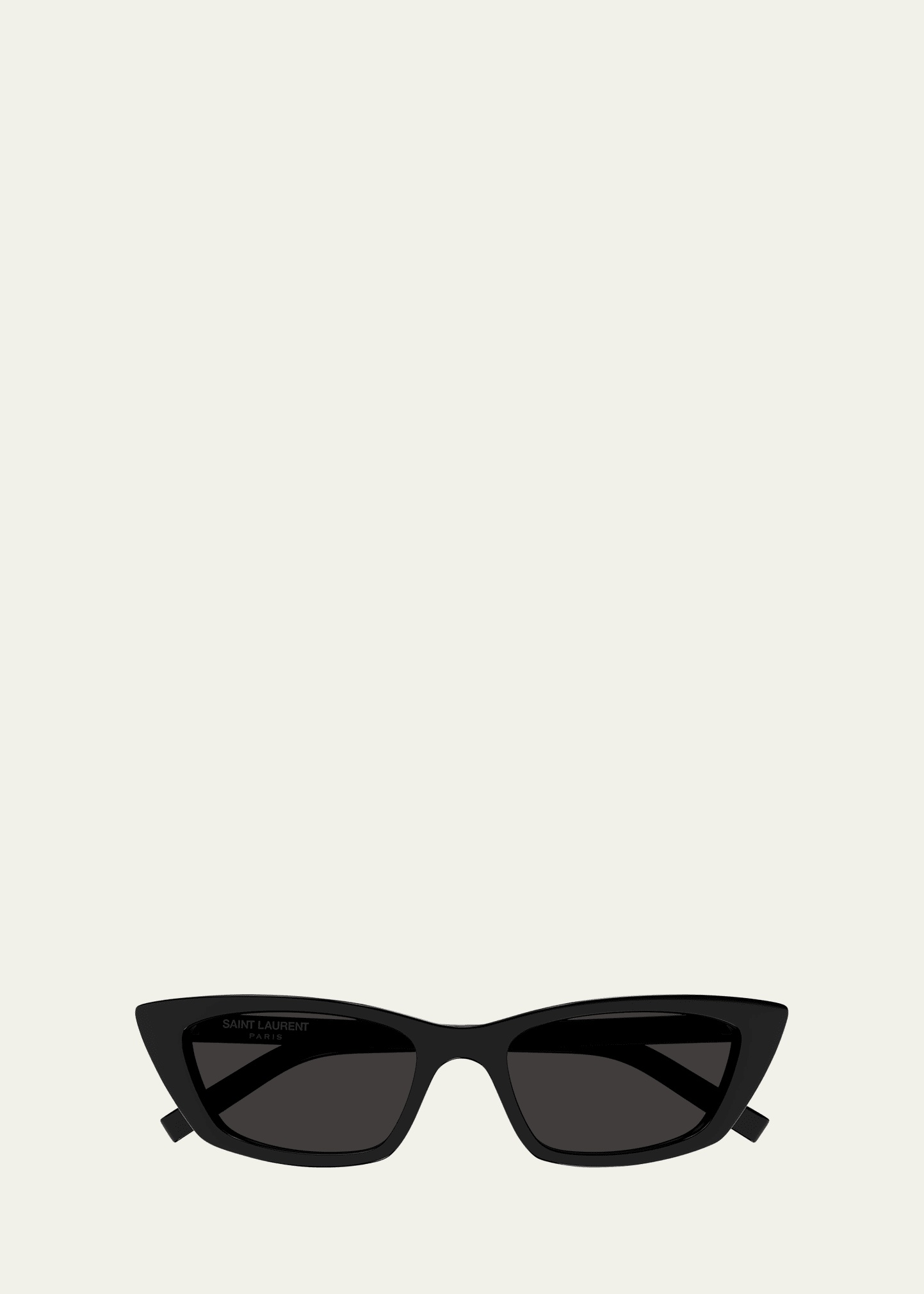 Sleek Acetate Cat-Eye Sunglasses - 1