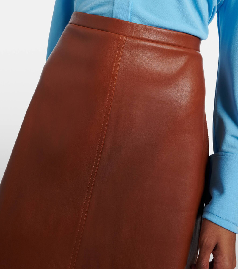 Lucie 22 leather miniskirt 4