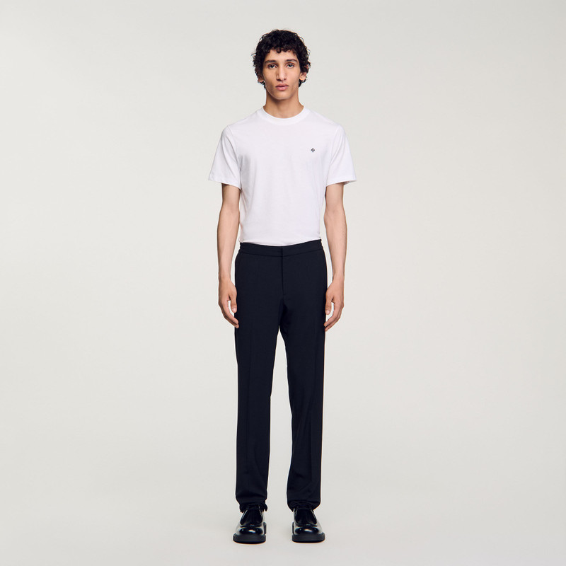 Sandro STRAIGHT-LEG TROUSERS outlook