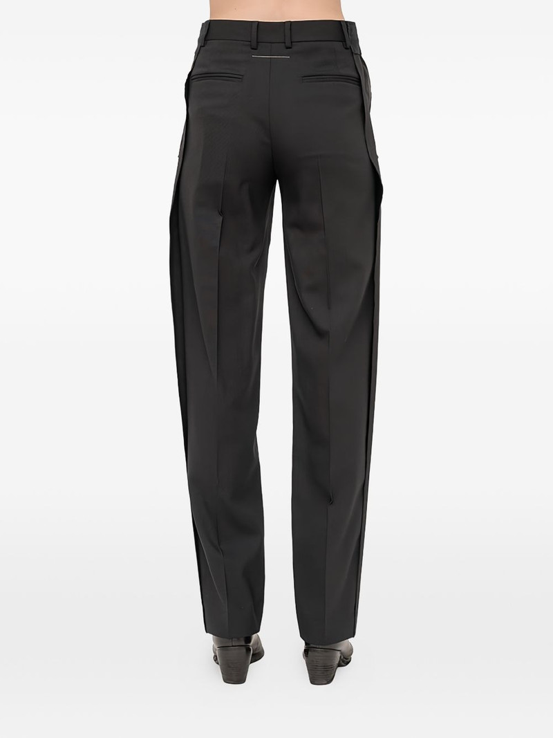 satin-panel trousers 3