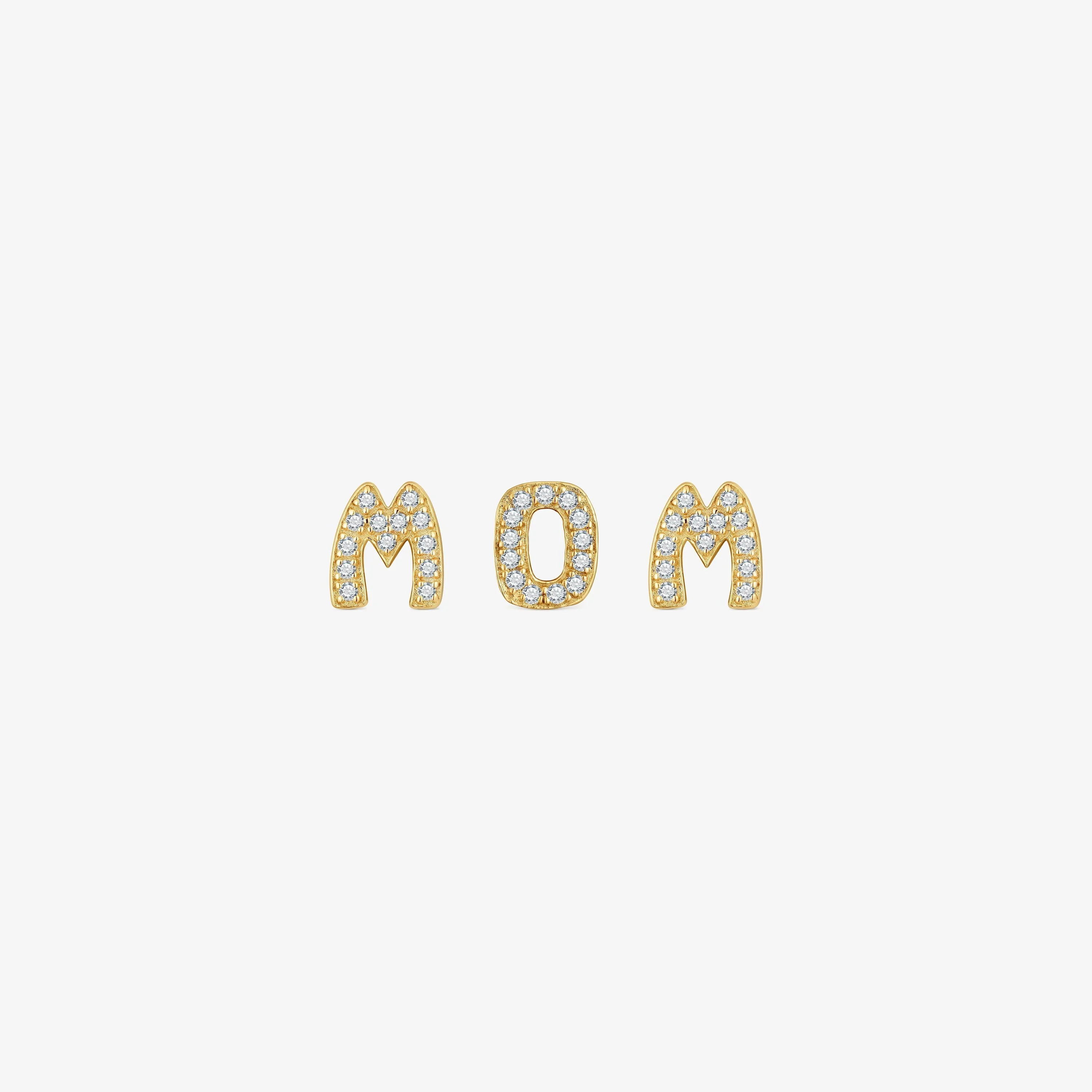 18K gold vermeil pack of Charms with diamonds TOUS Mom - 1